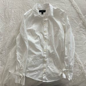 COPY - Banana Republic white shirt